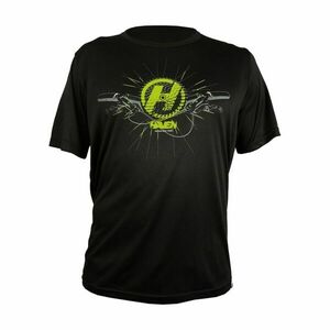 HAVEN Cyklistický dres s krátkým rukávem - NAVAHO II SHORT - černá/zelená XL obraz