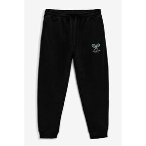 Tepláky Jogger , Barva Černá, s Potiskem Beverly Hills Club obraz