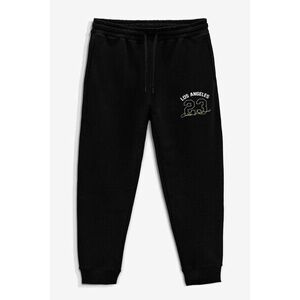 Tepláky Jogger , Barva Černá, s Potiskem LA City Legend obraz