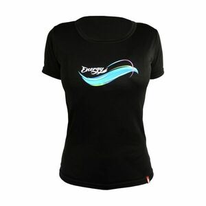 HAVEN Cyklistický dres s krátkým rukávem - ENERGY SHORT - černá/modrá XS obraz