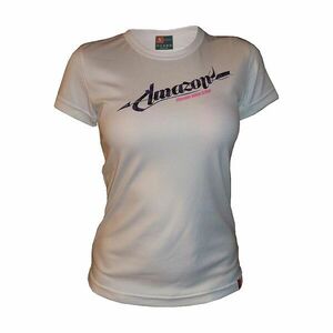 HAVEN Cyklistický dres s krátkým rukávem - AMAZON SHORT - bílá/fialová XL obraz