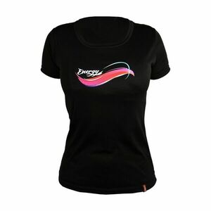 HAVEN Cyklistický dres s krátkým rukávem - ENERGY SHORT - černá/růžová S obraz