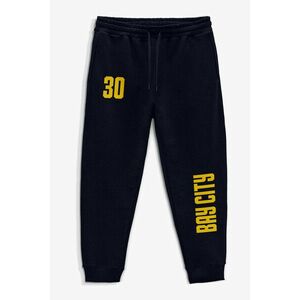 Tepláky Jogger , Barva Modrá, s Potiskem Bay City obraz