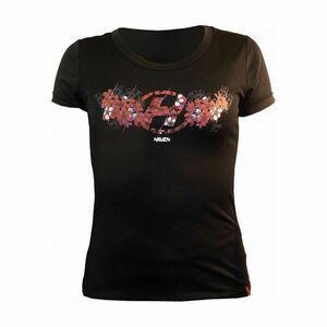 HAVEN Cyklistický dres s krátkým rukávem - AMAZON II SHORT - černá/červená XL obraz