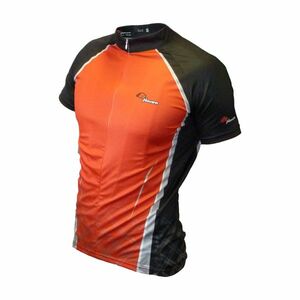 HAVEN Cyklistický dres s krátkým rukávem - INFINITY - černá/červená XS obraz