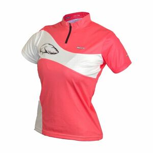 HAVEN Cyklistický dres s krátkým rukávem - COMTESS - červená/bílá S obraz