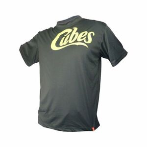 HAVEN Cyklistický dres s krátkým rukávem - CUBES - černá/zelená/modrá S obraz