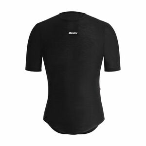 SANTINI Cyklistické triko s krátkým rukávem - DRY - černá XL-2XL obraz