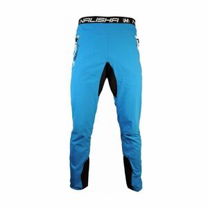 HAVEN Cyklistické kalhoty dlouhé bez laclu - NALISHA LONG - modrá/bílá M obraz