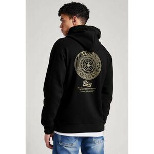 Mikina s Kapucí na Zip, Barva Černá, s Potiskem Polaris obraz