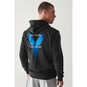 Mikina s Kapucí na Zip, Barva Železitě Šedá, s Potiskem Your Own Paradise obraz