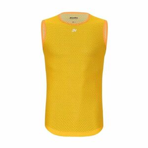 HOLOKOLO Cyklistické triko bez rukávů - AIR - žlutá XS-S obraz