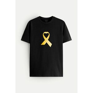 Tričko, Barva Černá, ve spolupráci s DPR, s Potiskem Stužka obraz