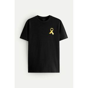 Tričko, Barva Černá, ve spolupráci s DPR, s Potiskem Stuha obraz