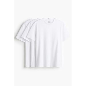 Trička, 3-kusy – Vše v Bílé obraz