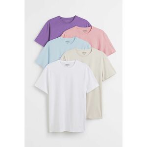 Trička, 5-kusů – Světlé Barvy obraz