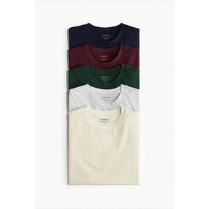 Trička, 5-kusů – Nestárnoucí Klasika obraz