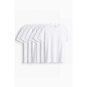 Trička, 6-kusů – Vše v Bílé obraz