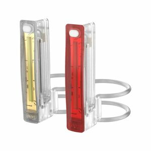 KNOG set světel - PLUS TWINPACK - transparentní obraz
