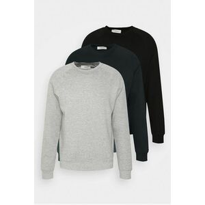 Mikina 3-kusy – Šedá, Železitě Šedá, Černá obraz