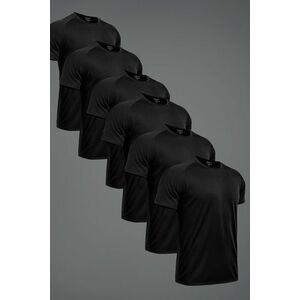 Ultrafit Performance Trička, 6-Pack - Černá obraz