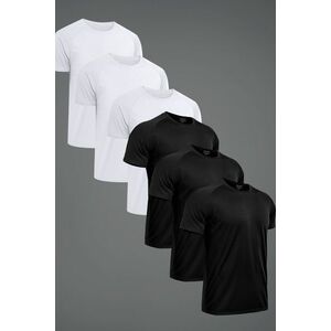 Ultrafit Performance Trička, Balení po 6 - Bílá, Černá obraz