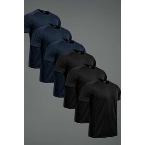 Ultrafit Performance Trička, Balení po 6 - Černá, Modrá obraz