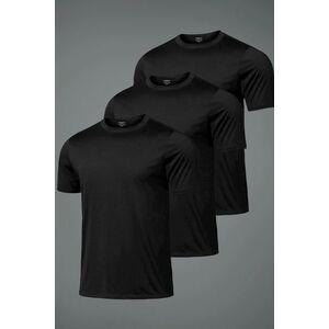 Hyperflow Pro Fitness Trička, Balení po 6 - Černá obraz