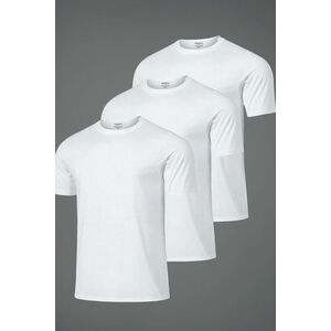 Hyperflow Pro Fitness Trička, Balení po 3 - Bílá obraz