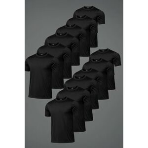 Hyperflow Pro Fitness Trička, Balení po 12 - Černá obraz