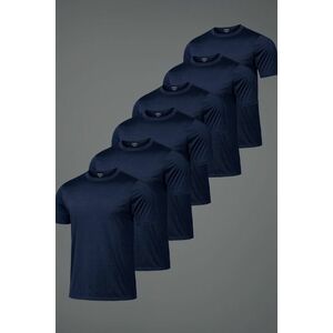 Hyperflow Pro Fitness Trička, Balení po 6 - Modrá obraz