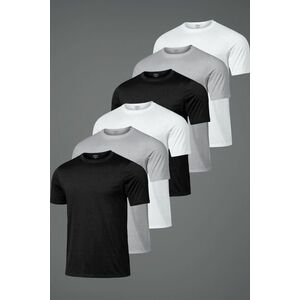 Hyperflow Pro Fitness Trička, Balení po 6 - Každodenní Základ obraz