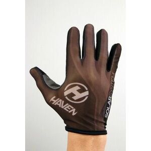 HAVEN Cyklistické rukavice dlouhoprsté - SOLAR LONG - černá obraz