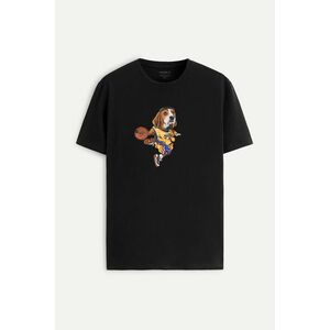 Tričko, Barva Černá, s Potiskem Woofy MVP obraz