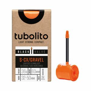 TUBOLITO duše - S-TUBO CX/GRAVEL BLACK - SV42 - oranžová obraz