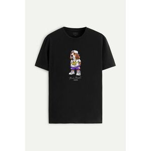 Tričko, Barva Černá, s Potiskem Street Legend Woofy obraz