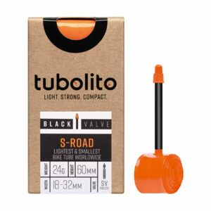 TUBOLITO duše - S-TUBO ROAD 700x18/28C BLACK - SV80 - oranžová obraz