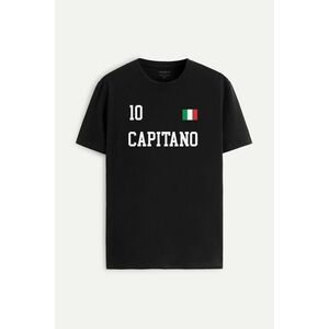 Tričko, Barva Černá, s Potiskem Capitano Legend 10 obraz