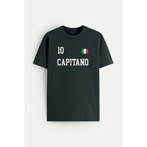 Tričko, Barva Železitě Šedá, s Potiskem Capitano Legend 10 obraz