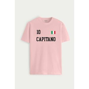 Tričko, Barva Růžová, s Potiskem Capitano Legend 10 obraz