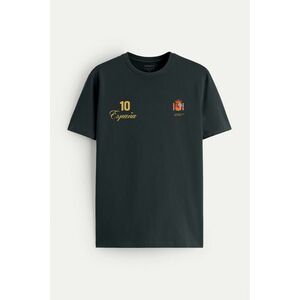 Tričko, Barva Železitě Šedá, s Potiskem El Maestro 10 obraz