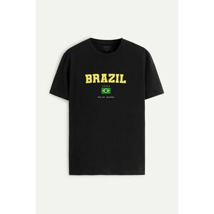 Tričko, Barva Černá, s Potiskem Rio De Janeiro obraz