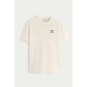 Tričko, Barva Ekru, s Potiskem Not from Paris Mon Ami obraz