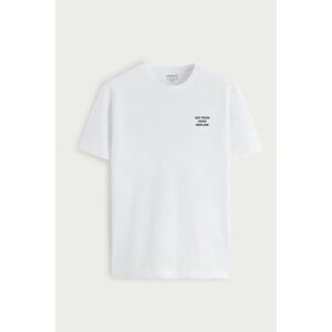 Tričko, Barva Bílá, s Potiskem Not from Paris Mon Ami obraz