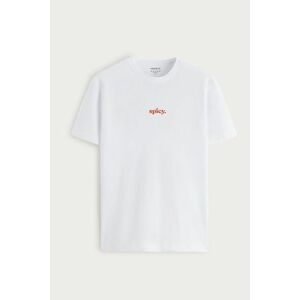 Tričko, Barva Bílá, s Potiskem Spicy obraz