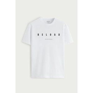 Tričko, Barva Bílá, s Potiskem Reload obraz