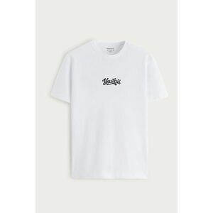 Tričko, Barva Bílá, s Potiskem Hawaii obraz