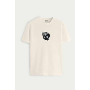 Tričko, Barva Ekru, s Potiskem The Perfect Hand obraz