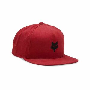 FOX Cyklistická čepice - FOX HEAD SNAPBACK - červená UNI obraz