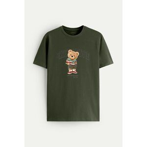 Tričko, Barva Khaki, s Potiskem Exclusive Teddy obraz